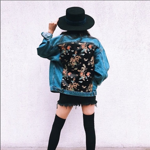 LF Silk Jean Jacket - Picture 1 of 8